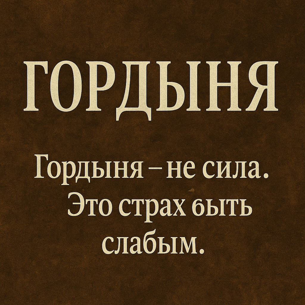 Гордыня